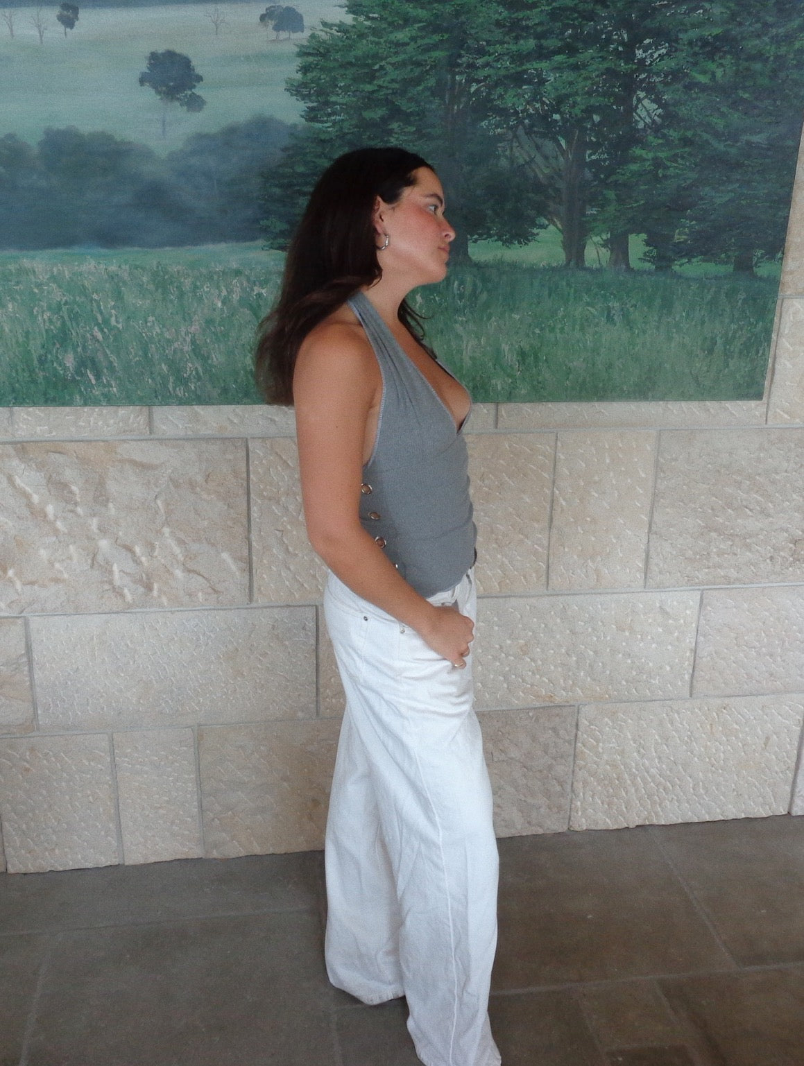 PENNY HALTER: GREY
