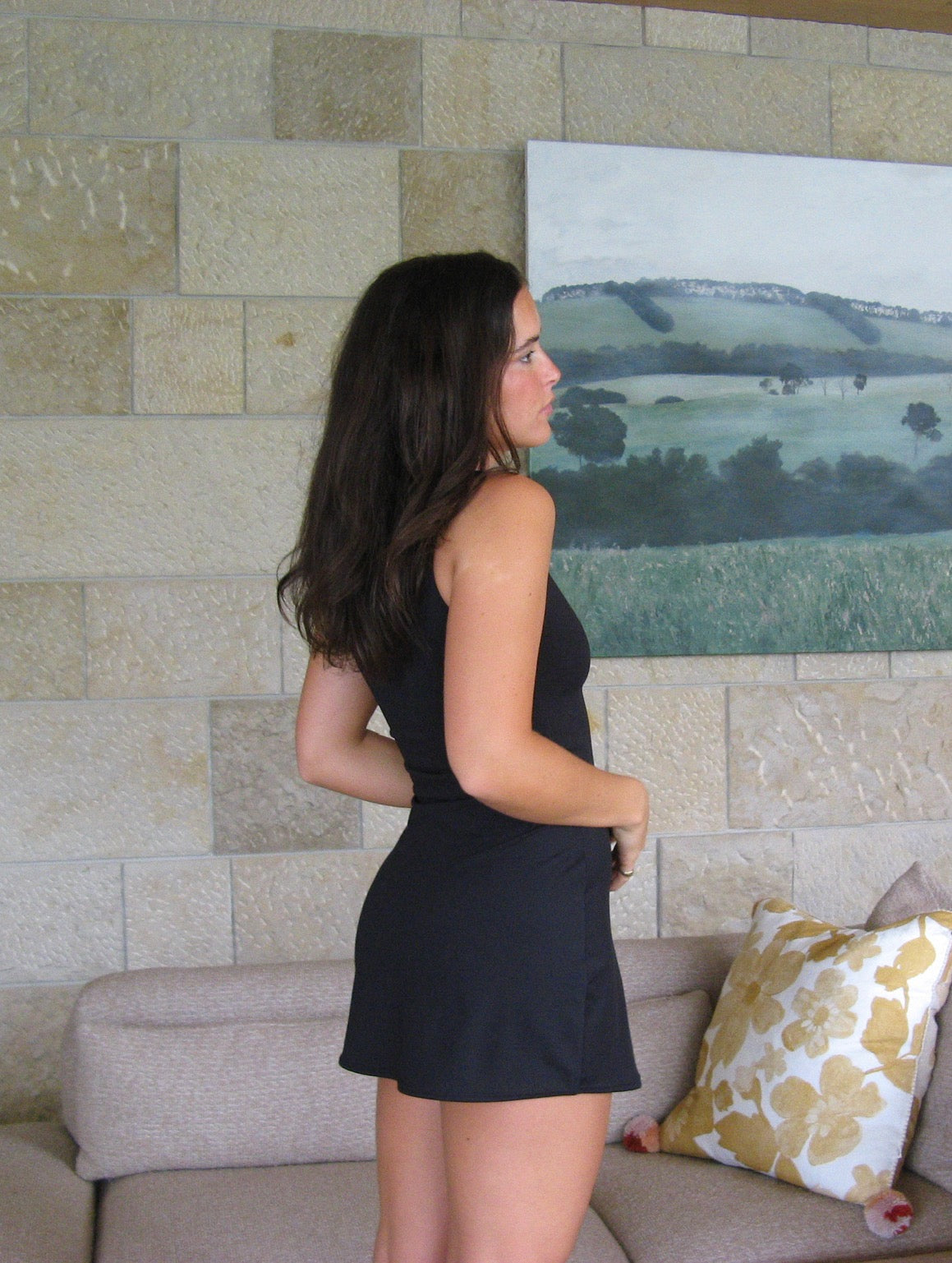 AGNES MINI DRESS: BLACK