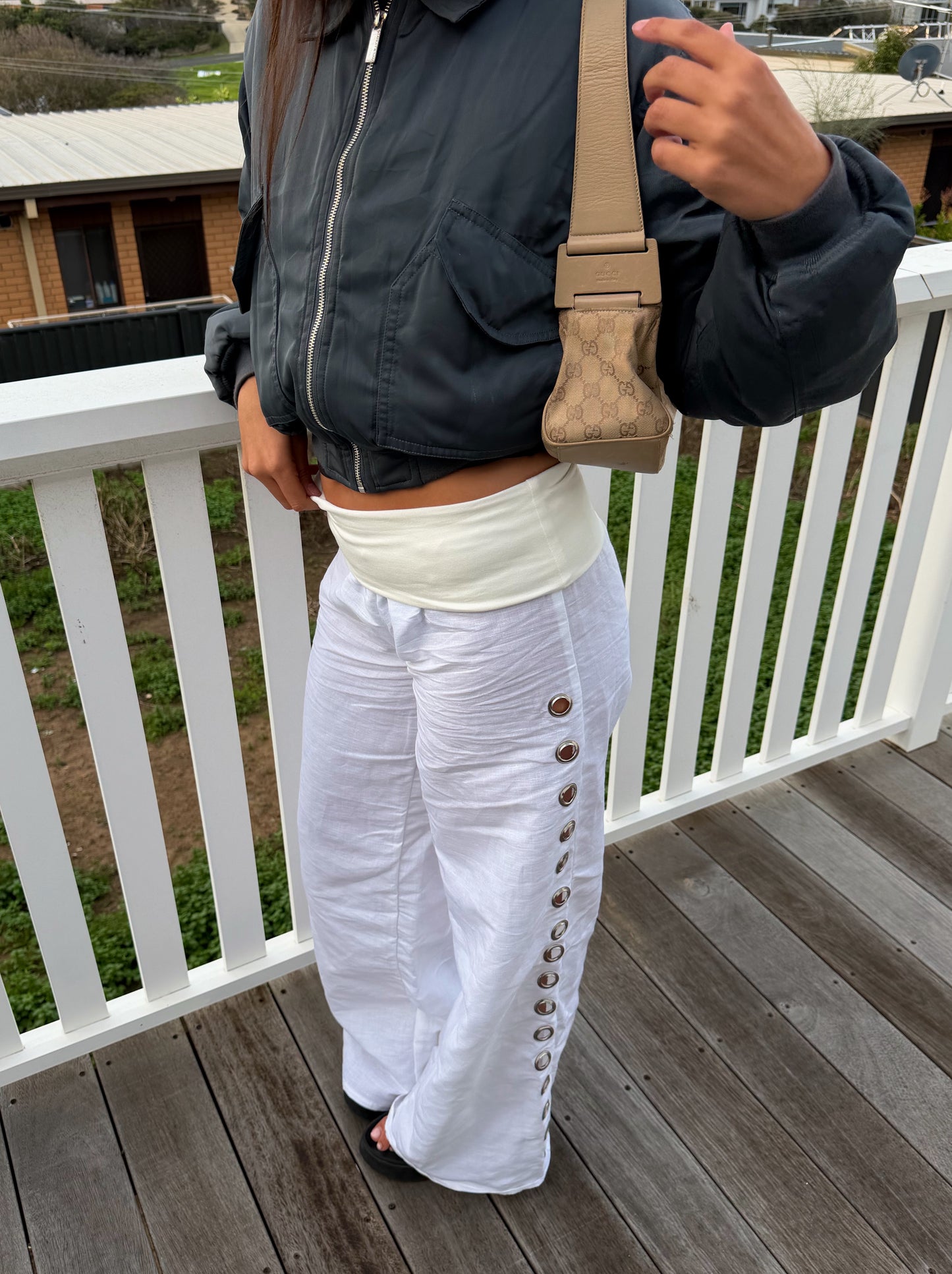 BOBBY PANTS - WHITE