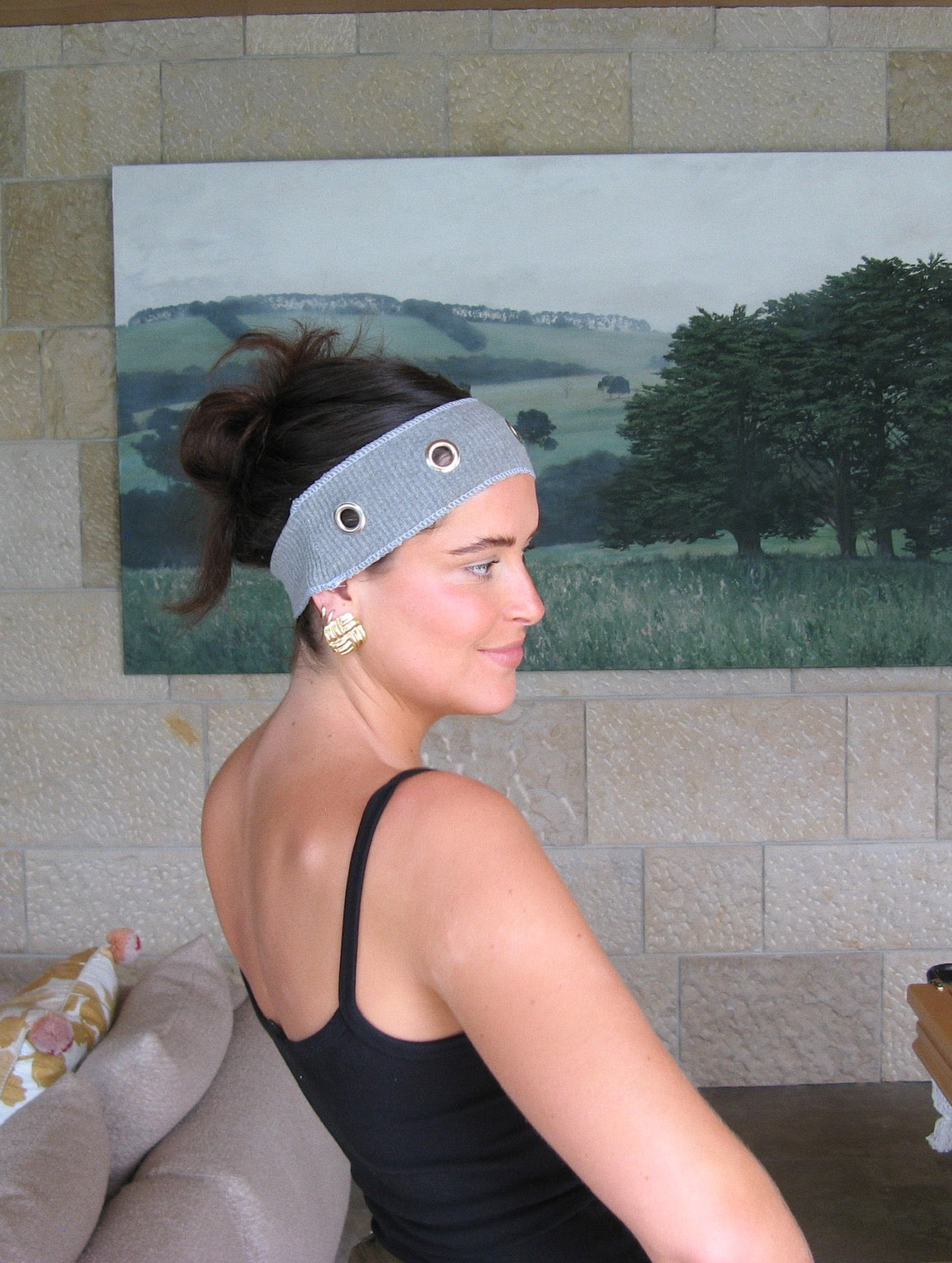 PRE ORDER: PENNY HEADBAND - GREY