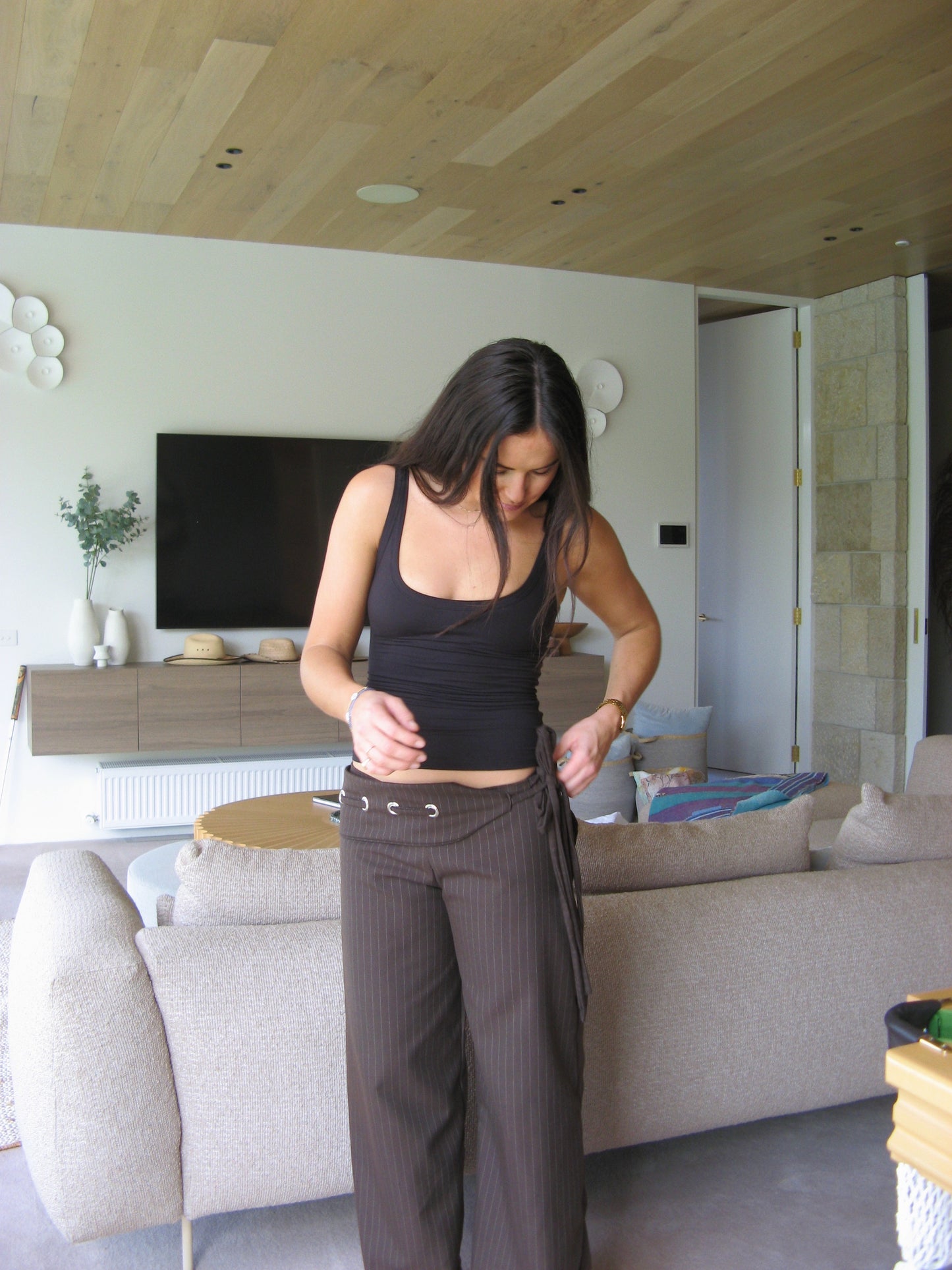 PRE ORDER: LUNA PANTS - BROWN