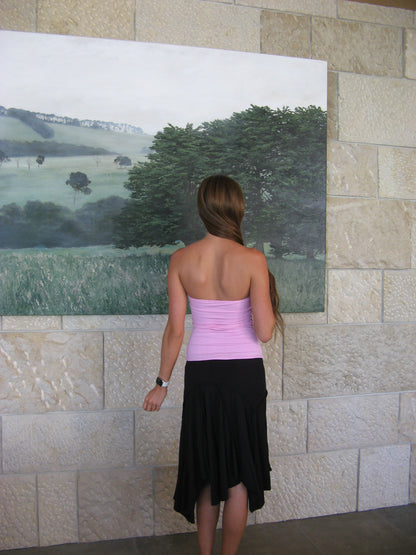 STRAPLESS BANDEAU - PINK