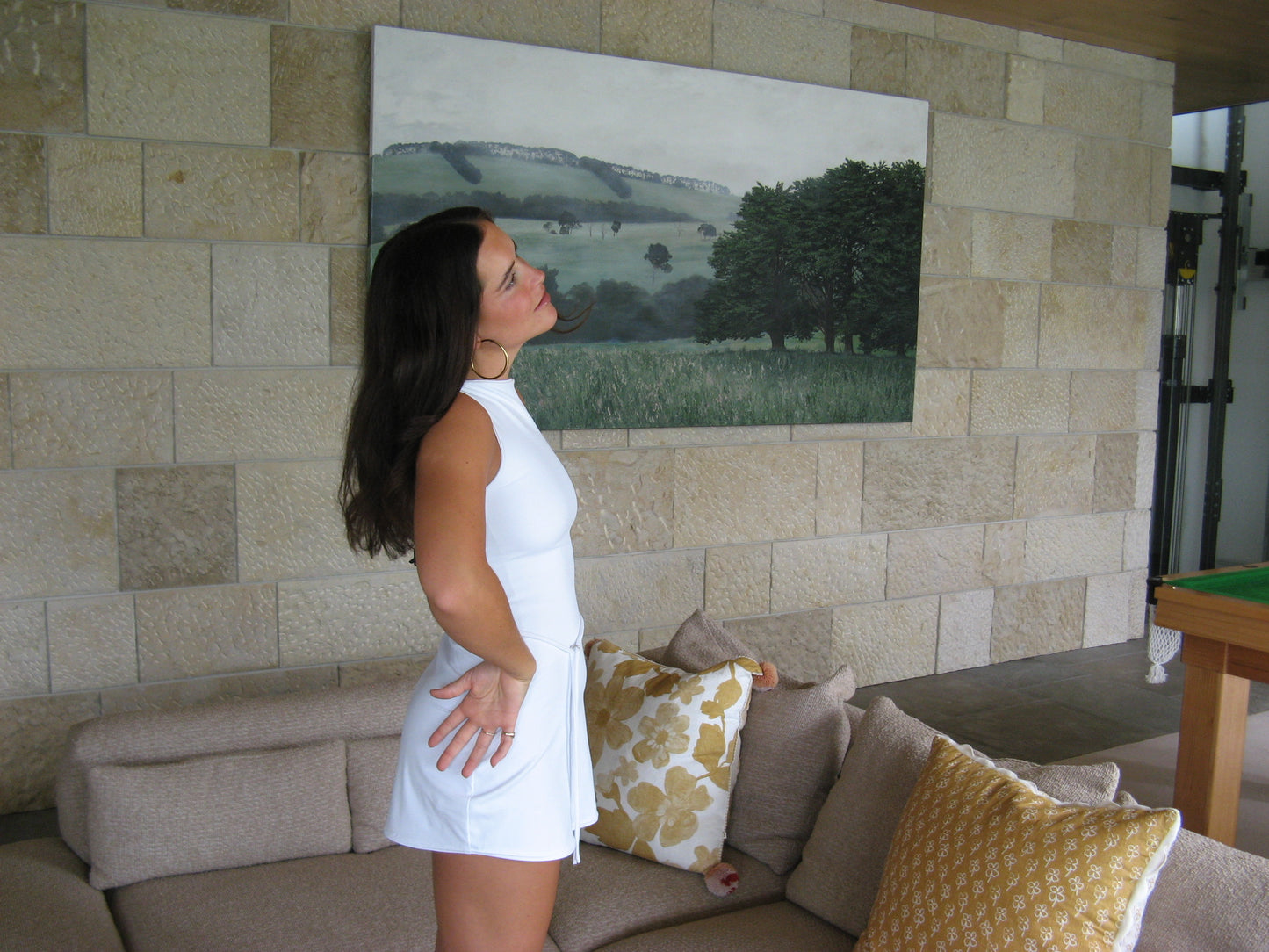 AGNES MINI DRESS - WHITE