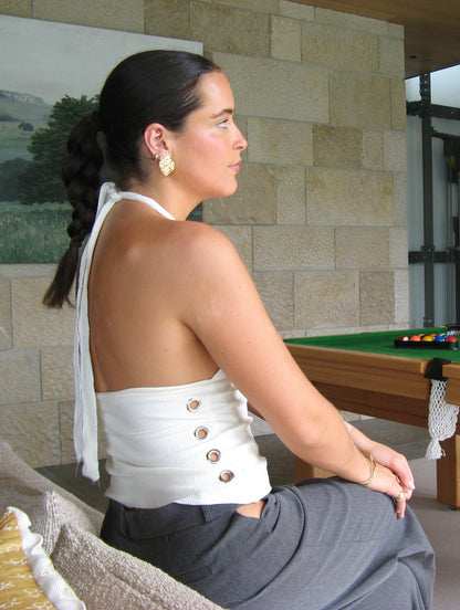 PENNY HALTER - CREAM