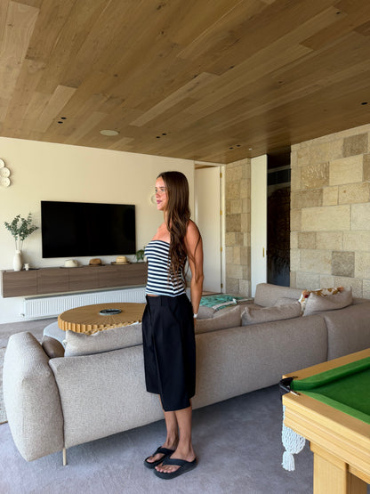 STRAPLESS BANDEAU - STRIPE