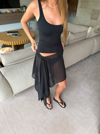 LENI SKIRT - BLACK
