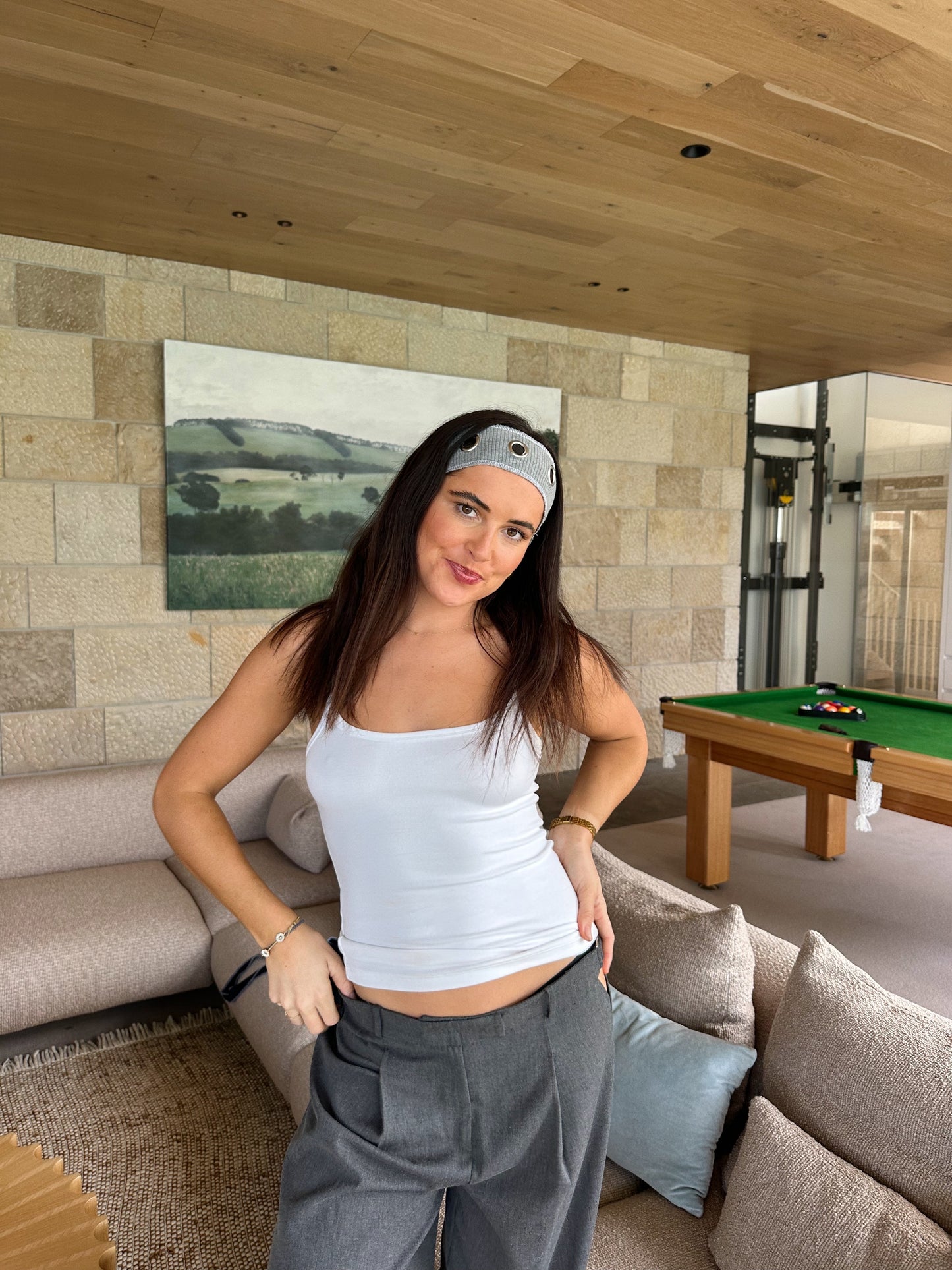 PRE ORDER: PENNY HEADBAND - GREY