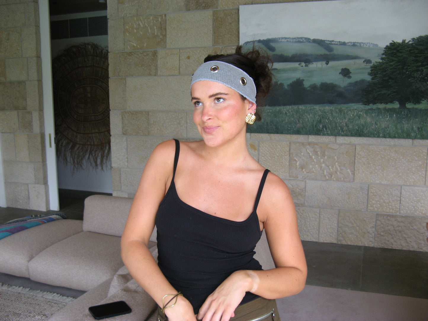 PENNY HEADBAND - GREY