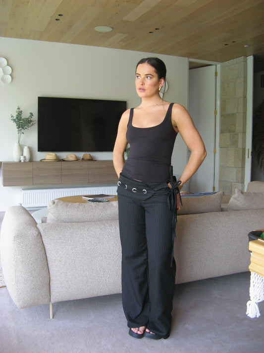 LUNA PANTS - BLACK