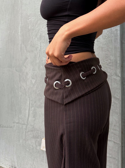 LUNA PANTS - BROWN